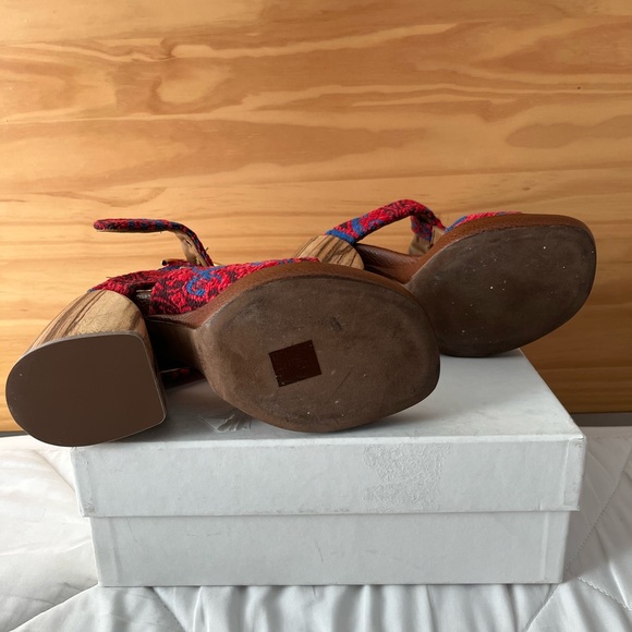 chloe tapestry platform mules - Picture 4 of 7